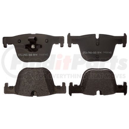 PGD1610C by RAYBESTOS - Raybestos Element3 Ceramic Brake Pad Set