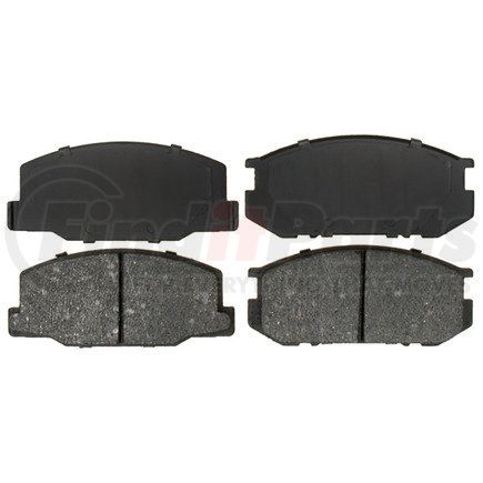 PGD1256M by RAYBESTOS - Raybestos Element3 Metallic Brake Pad Set