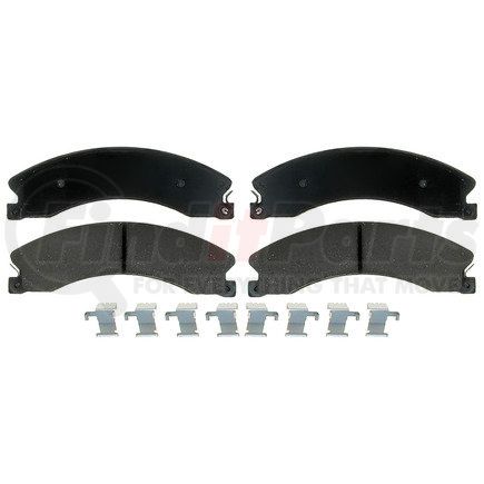 PGD1411AC by RAYBESTOS - Raybestos Element3 Ceramic Brake Pad Set