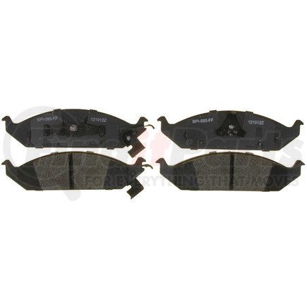 SGD650C by RAYBESTOS - Raybestos Service Grade Ceramic Brake Pad Set