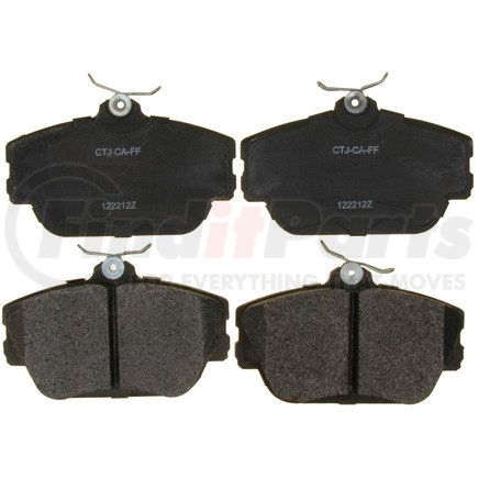 SGD598M by RAYBESTOS - Raybestos Service Grade Metallic Brake Pad Set