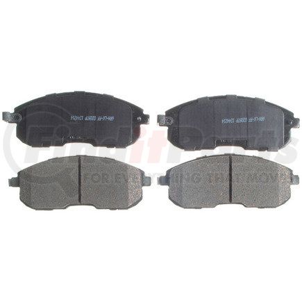 SGD815AC by RAYBESTOS - Brake Parts Inc Raybestos Service Grade Ceramic Disc Brake Pad Set