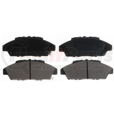 SGD496C by RAYBESTOS - Brake Parts Inc Raybestos Service Grade Ceramic Disc Brake Pad Set