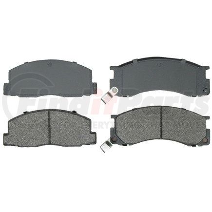 SGD500M by RAYBESTOS - Brake Parts Inc Raybestos Service Grade Metallic Disc Brake Pad Set