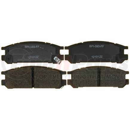 SGD471C by RAYBESTOS - Raybestos Service Grade Ceramic Brake Pad Set