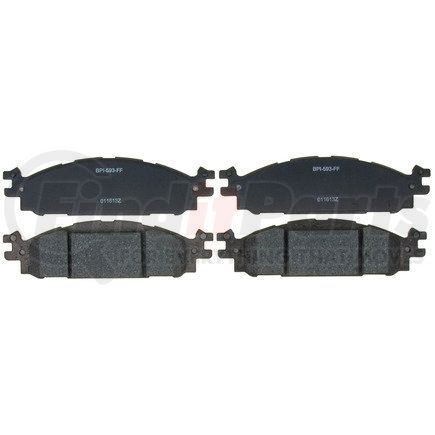 SGD1508C by RAYBESTOS - Raybestos Service Grade Ceramic Brake Pad Set