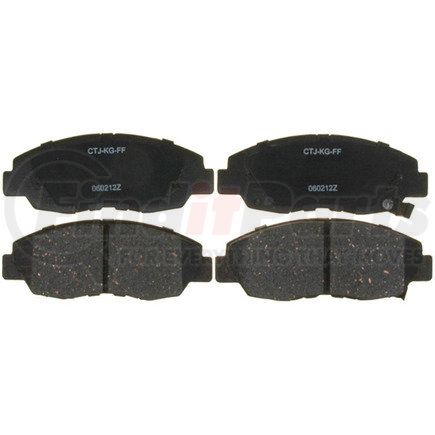 SGD1578C by RAYBESTOS - Raybestos Service Grade Ceramic Brake Pad Set