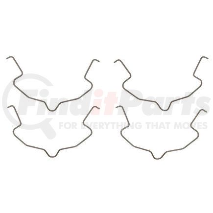 H6014 by RAYBESTOS - Brake Parts Inc Raybestos R-Line Disc Brake Pad Drag Reduction Clip