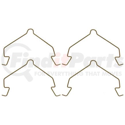 H6050 by RAYBESTOS - Brake Parts Inc Raybestos R-Line Disc Brake Pad Drag Reduction Clip