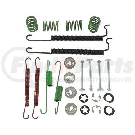 H7274 by RAYBESTOS - Raybestos R-Line Drum Brake Hardware Kit