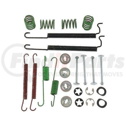 H7274 by RAYBESTOS - Brake Parts Inc Raybestos R-Line Drum Brake Hardware Kit