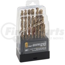 32963 by TITAN - 22 Pc. Titanium Drill Bit