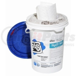 KIT413 by NEW PIG CORPORATION - Multi-Purpose Spill Kit - Oil-Only Spill Kit in Bucket, Up to 4.5 gal.