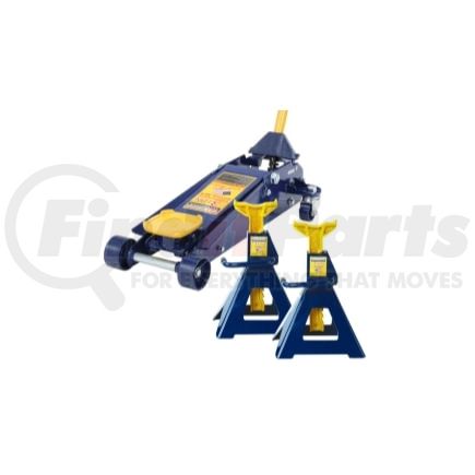 Omega Environmental Technologies HW93652JS 3 Ton Jack and Jack Stand Combination