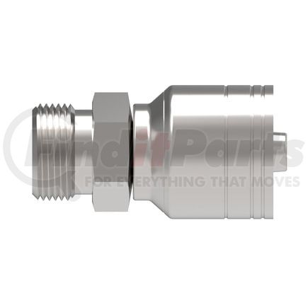 04Z-06A by WEATHERHEAD - Eaton Weatherhead Z Series Crimp Hose Fittings Male DIN 24 Seat