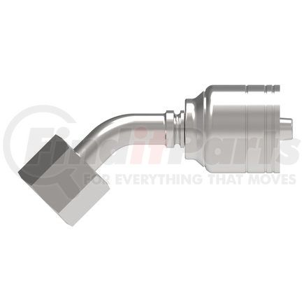 04Z-08D by WEATHERHEAD - Eaton Weatherhead Z Series Crimp Hose Fittings Female Swivel DIN 24 Seat 45 Light