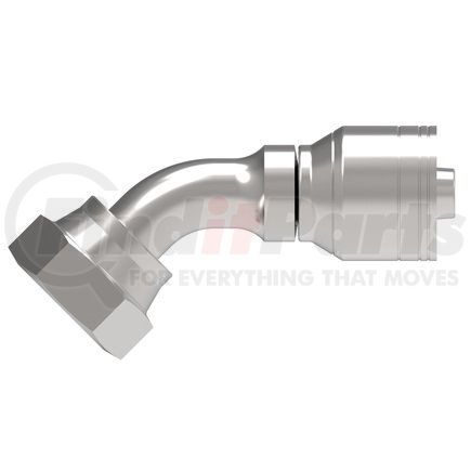 04Z-L66-BG by WEATHERHEAD - Eaton Weatherhead Z Series Crimp Hose Fittings Female ORS Swivel 45 Elbow