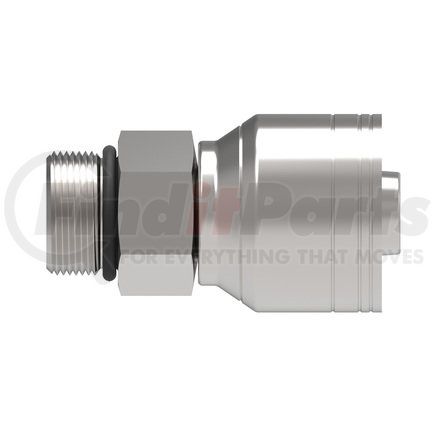 04Z-P05-BG by WEATHERHEAD - Eaton Weatherhead Z Series Crimp Hose Fittings Male Straight Thread O-Ring Rigid