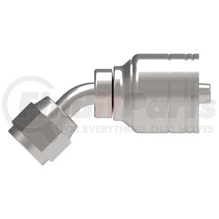 04Z-685-BG by WEATHERHEAD - Eaton Weatherhead Z Series Crimp Hose Fittings JIC 37 Female Swivel 45 Elbow