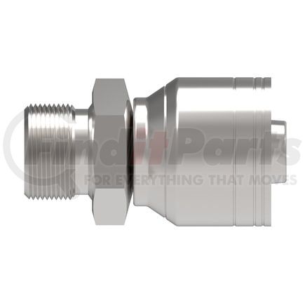 04Z-P54 by WEATHERHEAD - Eaton Weatherhead Z Series Crimp Hose Fittings BSPP 60 Cone Male Rigid