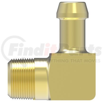 05704B-C02-BG by WEATHERHEAD - Eaton Weatherhead 057 B Series Field Attachable Hose Fittings Male Pipe Rigid 90 Elbow