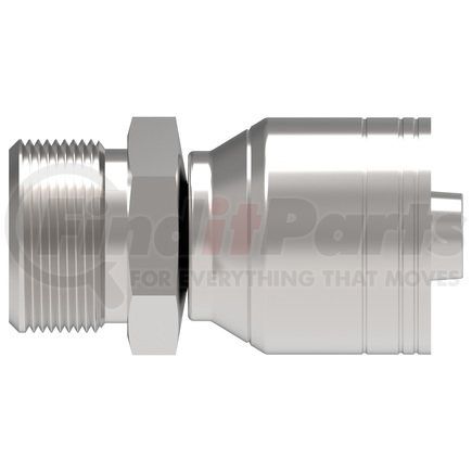 06Z-E68-BG by WEATHERHEAD - Eaton Weatherhead Z Series Crimp Hose Fittings ORS Male Rigid