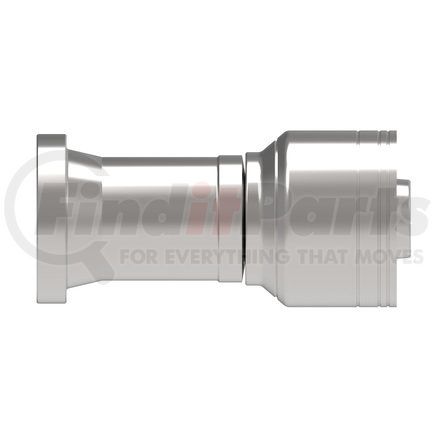 08Z-G08-BG by WEATHERHEAD - Eaton Weatherhead Z Series Crimp Hose Fittings Split Flange Straight SAE Code 61