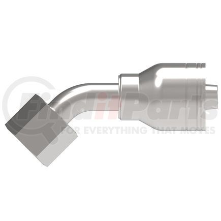 08Z-L68-BG by WEATHERHEAD - Eaton Weatherhead Z Series Crimp Hose Fittings Female ORS Swivel 45 Elbow