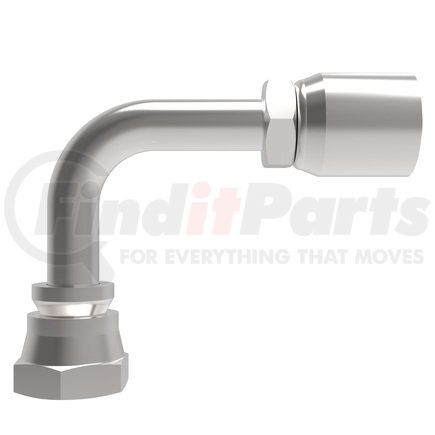 06912E-68D by WEATHERHEAD - Eaton Weatherhead 069 E Series Crimp Hose Fittings JIC 37 Female Swivel 90 Tube Elbow