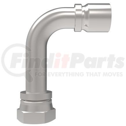 06920E-657 by WEATHERHEAD - Eaton Weatherhead 069 E Series Crimp Hose Fittings JIC 37 Female Swivel 90 Tube Elbow