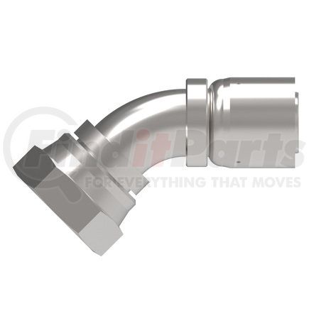 06920E-697 by WEATHERHEAD - Eaton Weatherhead 069 E Series Crimp Hose Fittings SAE 37 Female Swivel 45 Tube Elbow