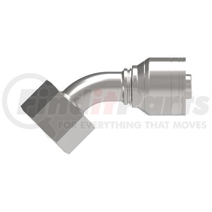 06Z-14E by WEATHERHEAD - Eaton Weatherhead Z Series Crimp Hose Fittings Female Swivel DIN 24 Seat 45 Heavy