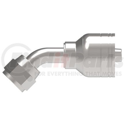 06Z-686-BG by WEATHERHEAD - Eaton Weatherhead Z Series Crimp Hose Fittings JIC 37 Female Swivel 45 Elbow