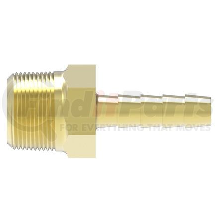 10504B-104Z by WEATHERHEAD - Eaton Weatherhead 105 B Series Field Attachable Hose Fittings Male Pipe (PTF Short)