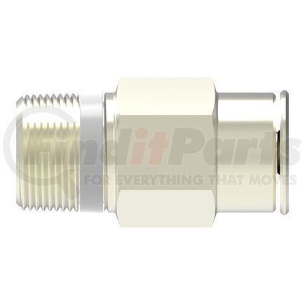 1168X10MX6PT by WEATHERHEAD - Eaton Weatherhead Push>Connect Swivel Straight Adapter