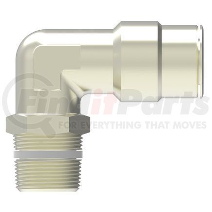1169PX4X4S by WEATHERHEAD - Eaton Weatherhead Push>Connect Swivel Elbow Adapter