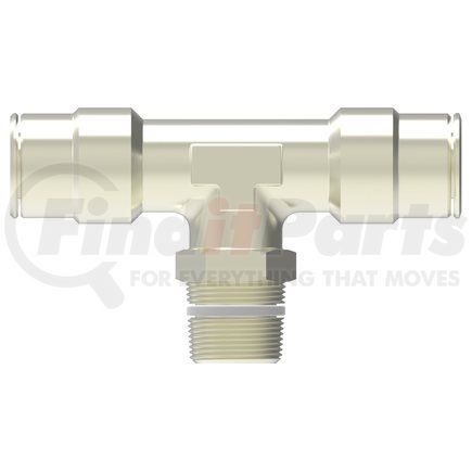 1172X6MX2PTS by WEATHERHEAD - Eaton Weatherhead Push>Connect Swivel Tee/Y Adapter