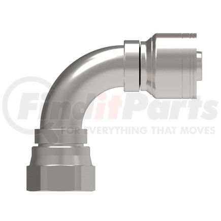 12Z-676-BG by WEATHERHEAD - Eaton Weatherhead Z Series Crimp Hose Fittings JIC 37 Female Swivel 90 Elbow