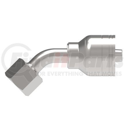 Weatherhead 10Z-18D Hydraulic Hose Eaton Weatherhead Z Series Crimp Hose Fittings Female Swivel DIN 24 Seat 45 Light