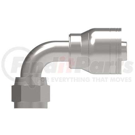 10Z-670-BG by WEATHERHEAD - Eaton Weatherhead Z Series Crimp Hose Fittings JIC 37 Female Swivel 90 Elbow