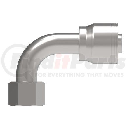 16Z-676-BG by WEATHERHEAD - Eaton Weatherhead Z Series Crimp Hose Fittings JIC 37 Female Swivel 90 Elbow