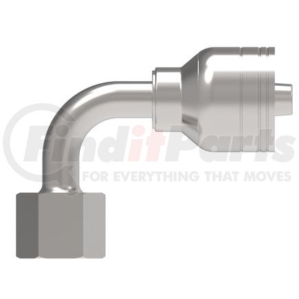 16Z-86P by WEATHERHEAD - Eaton Weatherhead Z Series Crimp Hose Fittings BSPP 60 Cone Female 90 Elbow