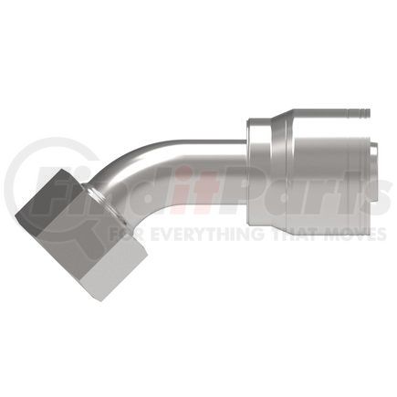 16Z-L76-BG by WEATHERHEAD - Eaton Weatherhead Z Series Crimp Hose Fittings Female ORS Swivel 45 Elbow