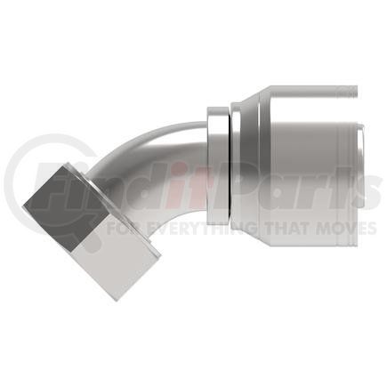 24Z-L84 by WEATHERHEAD - Eaton Weatherhead Z Series Crimp Hose Fittings Female ORS Swivel 45 Elbow