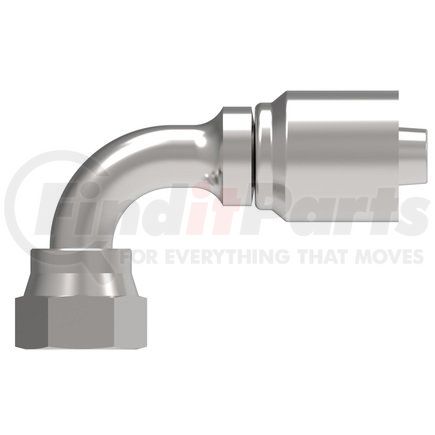 32706E-A26 by WEATHERHEAD - Eaton Weatherhead 327 E series Crimp Hose Fittings Female ORS 90 Elbow