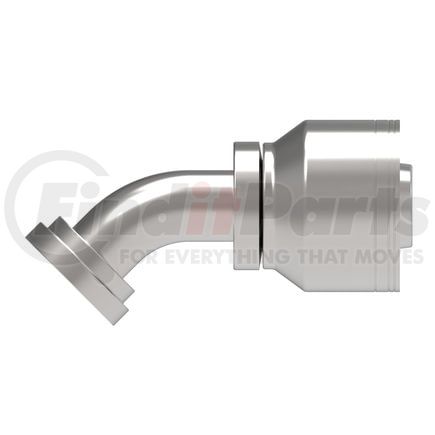 20Z-G46 by WEATHERHEAD - Eaton Weatherhead Z Series Crimp Hose Fittings Split Flange 45 Tube Elbow Code 61