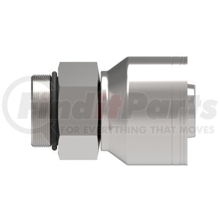 20Z-P20 by WEATHERHEAD - Eaton Weatherhead Z Series Crimp Hose Fittings Male Straight Thread O-Ring Rigid