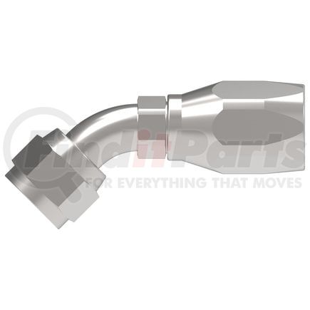 24704N-684 by WEATHERHEAD - Eaton Weatherhead 247 N series Field Attachable Hose Fittings JIC 37 Female Swivel 45 Elbow