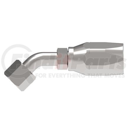 42504N-684 by WEATHERHEAD - Eaton Weatherhead 425 N series Field Attachable Hose Fittings JIC 37 Female Swivel 45 Elbow