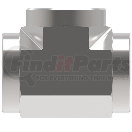 9705X16X16X16 by WEATHERHEAD - Eaton Weatherhead 9705x Series Tee Adapters NPSM Internal Pipe Swivel